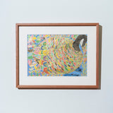 ¥「シジュウカラガン」原画作品Haruka Asano