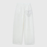 ¥デニムパンツ(ホワイト)「heart - mm2024」marina