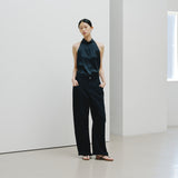 ¥デニムパンツ(ブラック)「heart - mm2024」marina