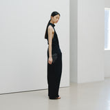 ¥デニムパンツ(ブラック)「heart - mm2024」marina