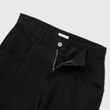 ¥デニムパンツ(ブラック)「heart - mm2024」marina