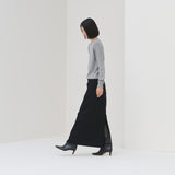 ¥デニムスカート(ブラック)「heart - mm2024」marina