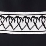 ¥【HEART】Drawstring bag BlackHERALBONY