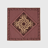 ¥【HEART】Easy Care Scarf BrownHERALBONY