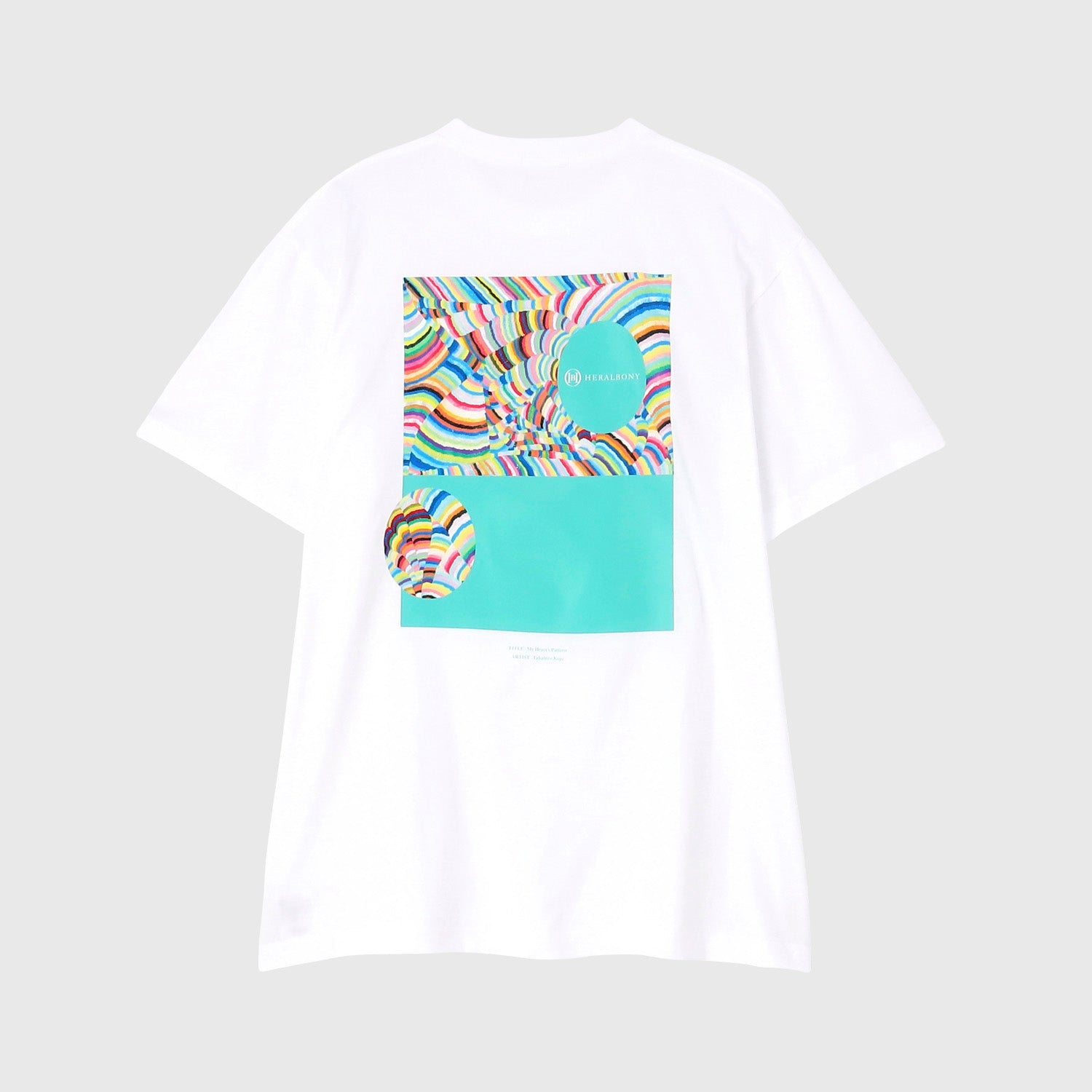 HERALBONY ART T「ぼくのこころもよう3」ホワイト