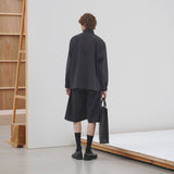 ¥HERALBONY ISAIシャツ(ブラック)/ アートピース1枚付きHERALBONY