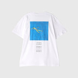 ¥HERALBONY× Nagasawa Coffee ショートスリーブTシャツ 「マレッティモ島の海」Yasuhiro Kobayashi