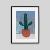 ¥「サボテン」原画作品Hiroshi Yoshida