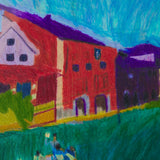 ¥「小樽運河」原画作品Hiroshi Yoshida