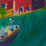 ¥「小樽運河」原画作品Hiroshi Yoshida