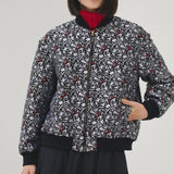 ¥【店舗先行販売】ジャカードスタンドブルゾン 「モノクロの世界」Kaede Wajima