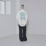 ¥クルーネックプルオーバー「ノースウエスト航空」Shigetaka Wada