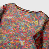 ¥チュールトップス「おりがみ」Michiyo Yaegashi