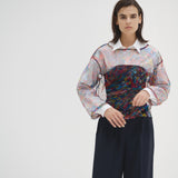 ¥チュールトップス「おりがみ」Michiyo Yaegashi