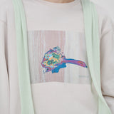 ¥ライトウェイトスウェット「街の花」isou.sin