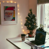 ¥インテリアアート「サンタクロース」Hitoshi Shimazu