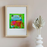 ¥インテリアアート「旅に出ます」Taisuke Kinugasa