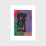 ¥インテリアアート「考えるゴリラ」Ryoya Akaike