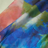 ¥袖プリントニットカーデ「桜」Momoko Eguchi