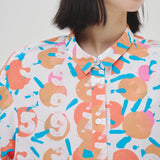 ¥シャツワンピース「タイトル不明」Momoko Nakagawa