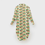 ¥シャツワンピース「けしき」Yoshie Hashimoto