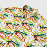 ¥シャツワンピース「けしき」Yoshie Hashimoto