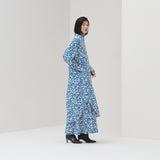 ¥シャツワンピース「アオの世界」Kaede Wajima