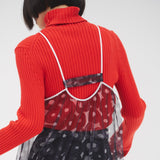 ¥チュールワンピース「(無題)(丸)」Sanae Sasaki