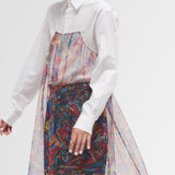 ¥チュールワンピース「おりがみ」Michiyo Yaegashi