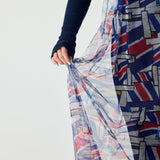 ¥チュールワンピース「サインポール」Nozomi Fujita