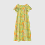 ¥バルーンスリーブワンピース「無題」Chizuru Fuyusawa