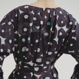 ¥クルーネックワンピース「(無題)(丸)」Sanae Sasaki