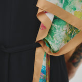 ¥スカーフアタッチメントワンピースHERALBONY