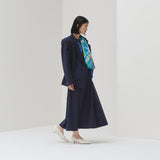 ¥スカーフアタッチメントワンピースHERALBONY