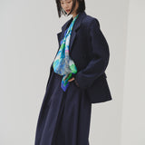 ¥スカーフアタッチメントワンピースHERALBONY