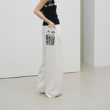 ¥デニムパンツ「タイトル不明」Toshio Okamoto