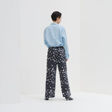 ¥サテンパンツ「(無題)(丸)」Sanae Sasaki