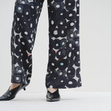 ¥サテンパンツ「(無題)(丸)」Sanae Sasaki