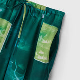 ¥サテンパンツ「無題」Naoto Iguchi