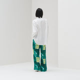 ¥サテンパンツ「無題」Naoto Iguchi