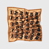 ¥シルクスカーフ「タイトル不明」Momoko Nakagawa