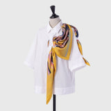 ¥シルクスカーフ「タイトル不明」Ryo Nakao