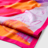 ¥シルクスカーフ「気持ち」Taisuke Kinugasa