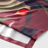 ¥シルクスカーフ「昼寝」Daisuke Shibuta