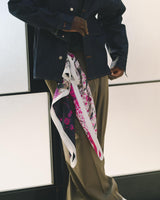 ¥シルクスカーフ「タイトル不明」Taiki Kurihara