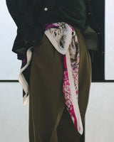 ¥シルクスカーフ「タイトル不明」Taiki Kurihara