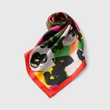 ¥シルクスカーフ「タイトル不明」Momoko Nakagawa