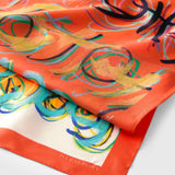 ¥シルクスカーフ「タイトル不明」Ryo Nakao