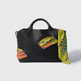 ¥シルクスカーフ「タイトル不明」Shigaku Mizukami