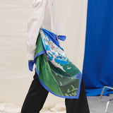 ¥シルクスカーフ「フンザのカラコラムの連峰」Yasuhiro Kobayashi